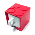 Lip Red Cube Mug