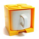 Banana Yellow Cube Mug