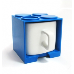 Blue Cube Mug