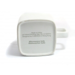 Square Shape Ceramic Mug