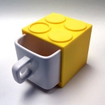 Banana Yellow Cube Mug