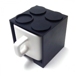 Secret Black Cube Mug