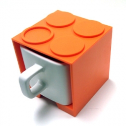 Fresh Orange Cube Mug